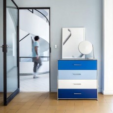 BOSSE 1x1 4단 스토리지 4 Drawer Unit