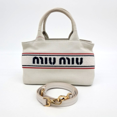 미우미우 5bf098 토트겸 숄더백